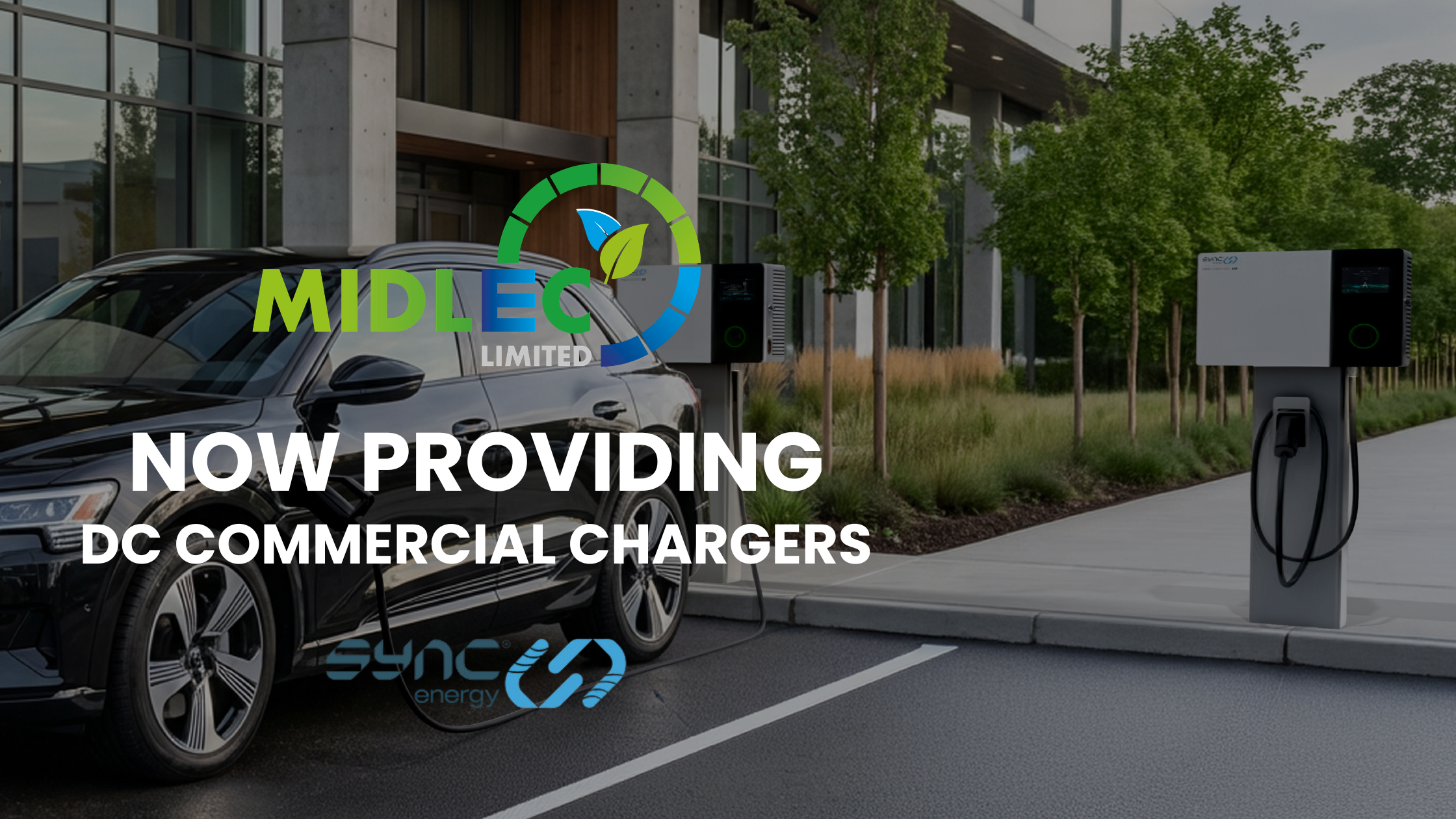 Midlec Ltd - DC Charger Banner